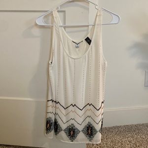 Beaded tank top